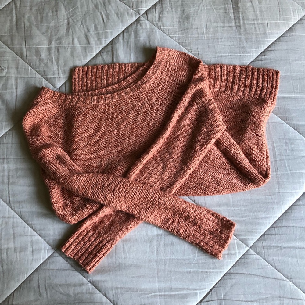 Orange sweater